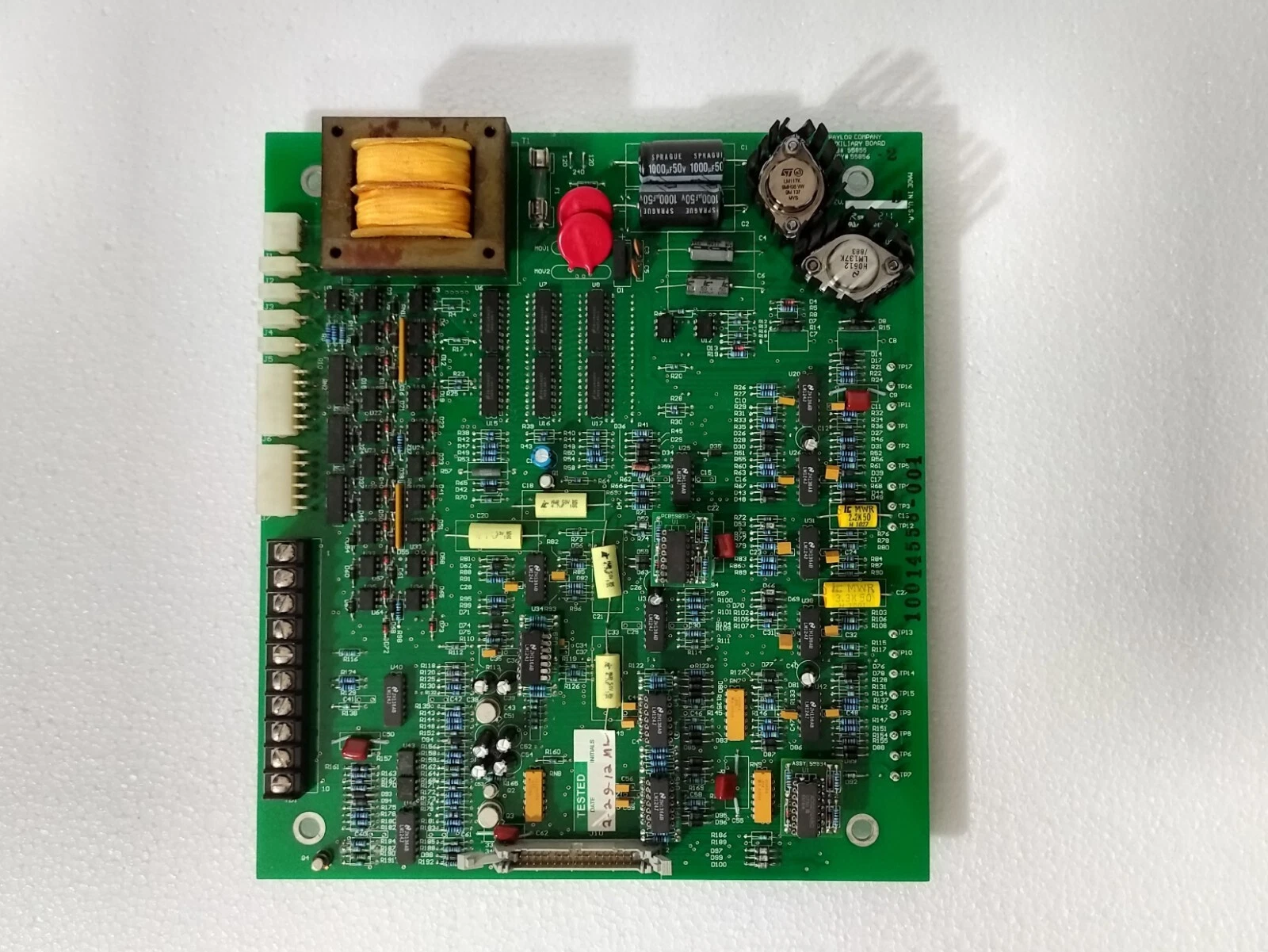 Baylor Company 55855 Brake Model Assy 55856-2 Rev D Auxiliary Board